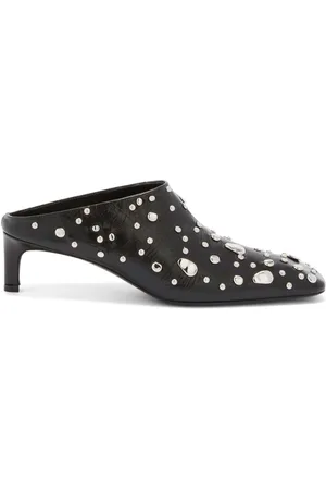 Jil Sander 45mm rivet-detail leather mules