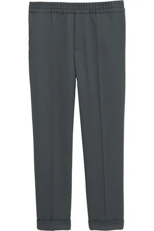 Filippa K Terry cropped tapered trousers