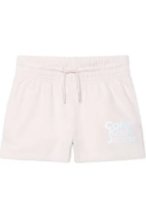 Calvin Klein Logo-printed drawstring shorts