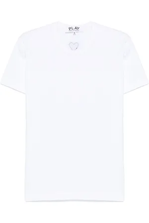Comme des Garçons Signature heart-patch T-shirt