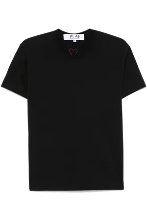 Comme des Garçons Signature heart-patch T-shirt