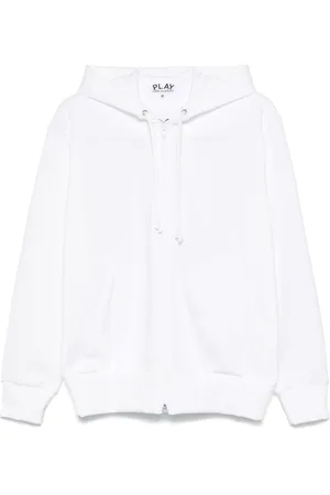 Comme des Garçons Signature heart-patch hoodie