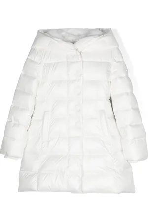 MONNALISA Hooded puffer midi coat