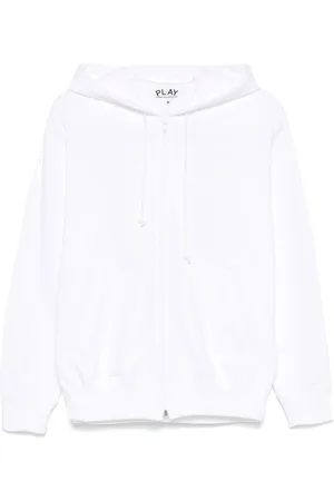 Comme des Garçons Signature heart-patch hoodie