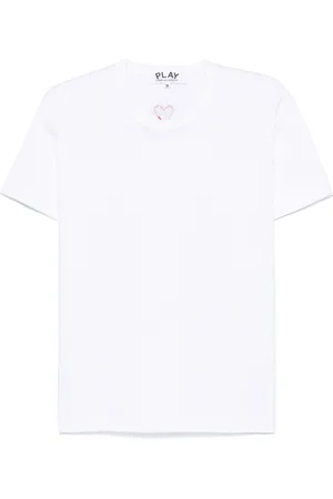 Comme des Garçons Signature heart-patch T-shirt