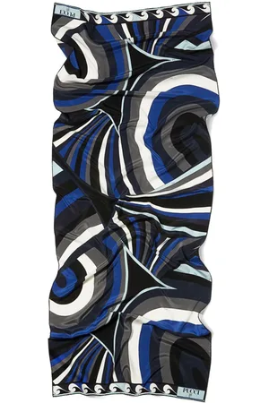 Puccini Iride-print silk scarf