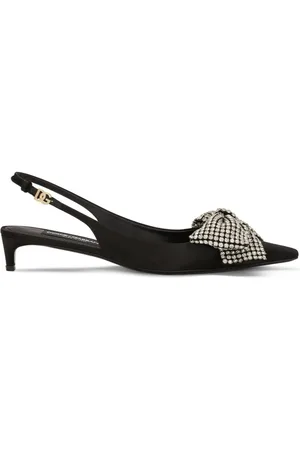 Dolce & Gabbana 40mm bow-detailing slingback pumps