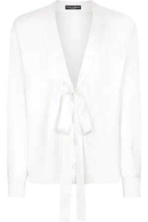 Dolce & Gabbana Bow-detailed shirt