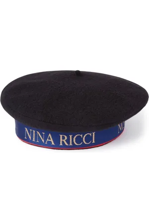 Nina Ricci Logo wool beret