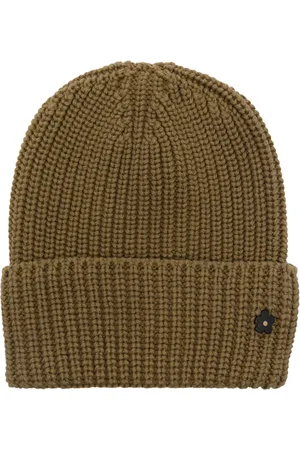 A PAPER KID Ribbed beanie