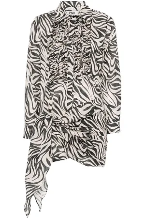 PNK Zebra-print dress set