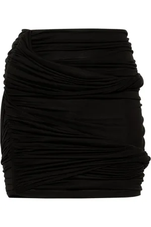 PNK Ruched mini skirt