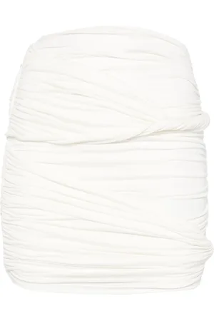 PNK Ruched mini skirt