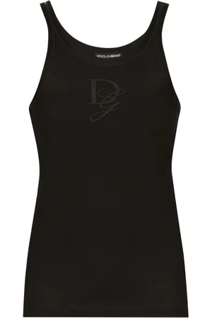 Dolce & Gabbana Round neck sleeveless tank top