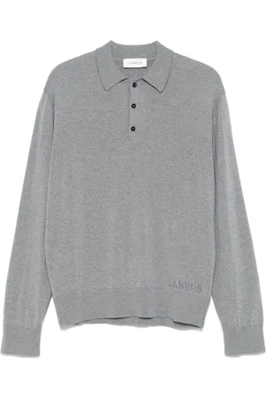 LANEUS Knitted polo shirt