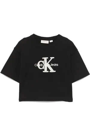 Calvin Klein Logo-embroidered T-shirt