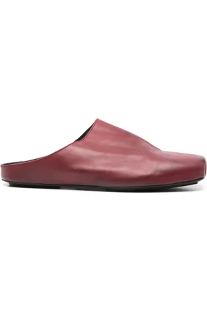 UMA WANG Leather mules