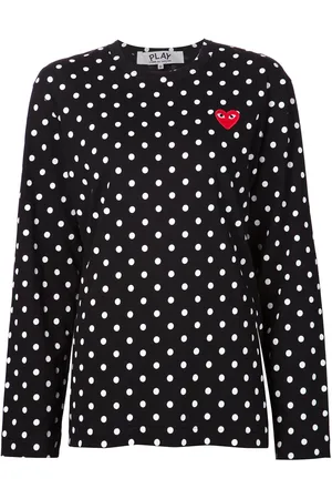 Comme des Garçons Long sleeve polka dot T-shirt