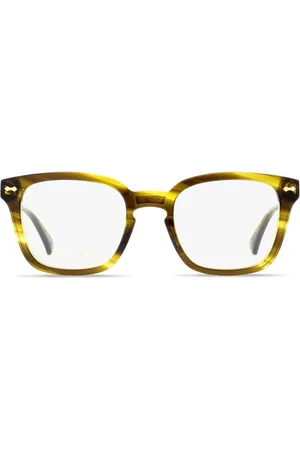 Gucci Tortoiseshell-effect square glasses