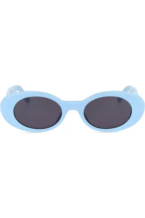 Palm Angels Spirit oval-frame sunglasses