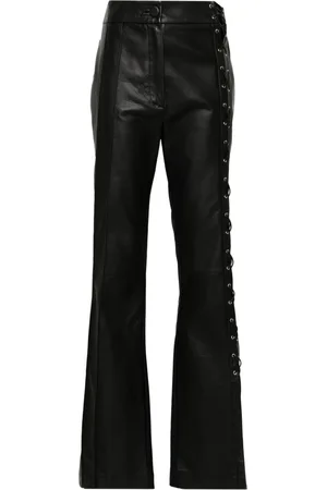 MITILIANE COUTURE Leather trousers