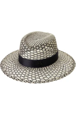 Le Mont St Michel Virginie straw fedora hat