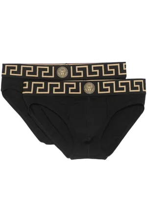 VERSACE Greca-detail boxer briefs (pack of two)