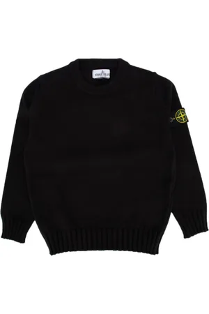 Stone Island Logo-patch sweatshirt