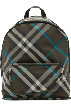 Burberry Shield checked backpack