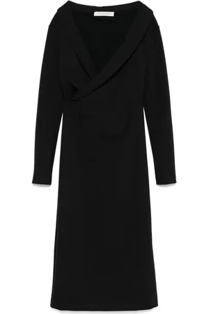 Serafini Off-shoulder midi dress