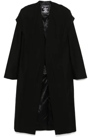 Y / PROJECT Draped-detail coat
