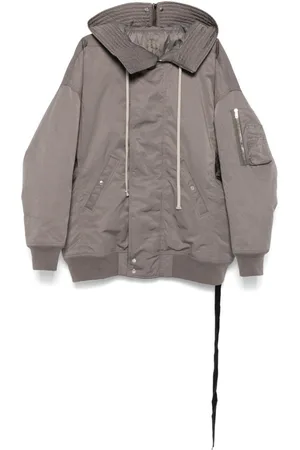 Rick Owens Hooded bomber jacket