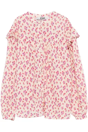 PNK Printed cotton blouse