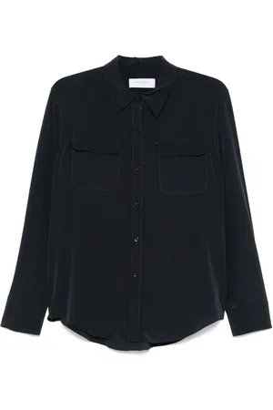 Equipment Signature slim-fit silk shirt