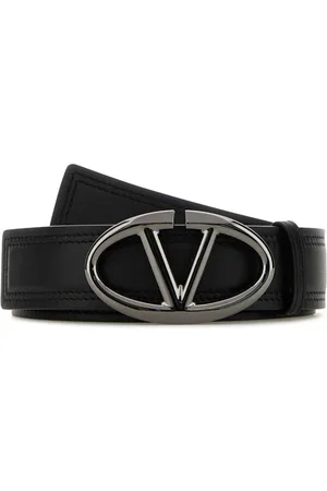 VALENTINO GARAVANI VLogo leather belt