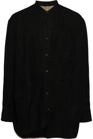 ZIGGY CHEN Asymmetric pleated shirt