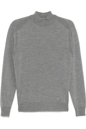 Manuel Ritz Virgin-wool mock-neck sweater