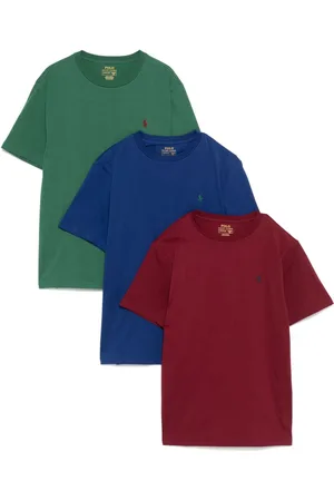 Ralph Lauren Polo Pony-embroidered T-shirt (pack of three)