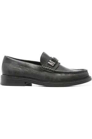 Moschino Logo-lettering loafers