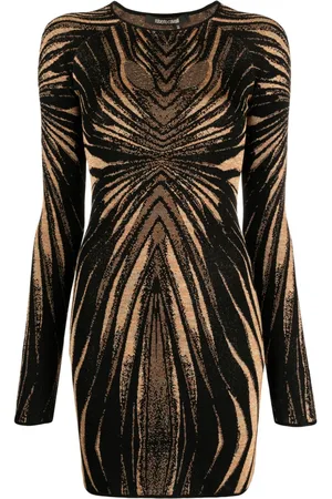 Roberto Cavalli Graphic-print mini dress