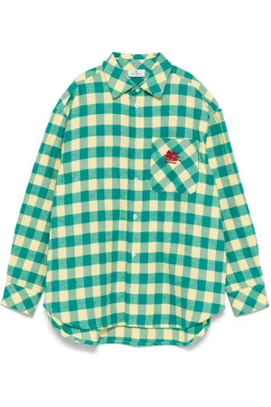 Etro Gingham-pattern shirt
