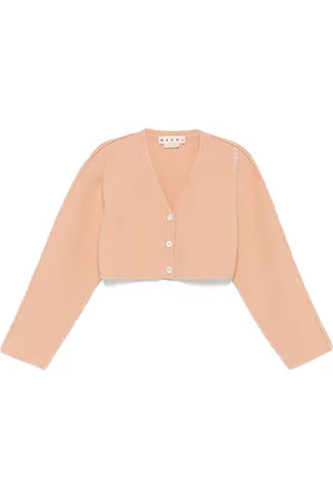 Marni Logo-embroidered cardigan