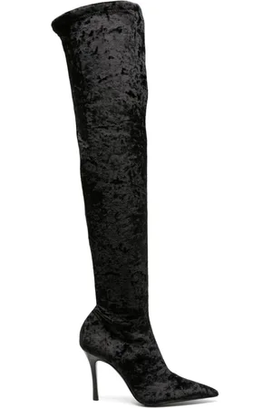 Arteana Over-the-knee velvet boots
