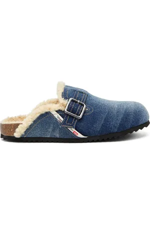 Diesel D-Woodstock denim slippers