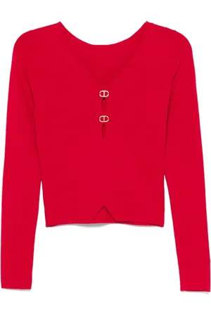 Twin-Set Cut out-detail sweater
