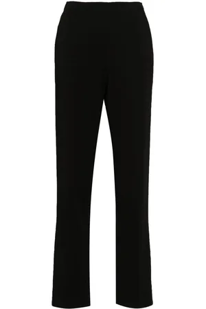 FORTE FORTE High-rise tapered-leg trousers