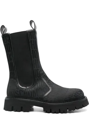 Moschino Logo-print Chelsea boots