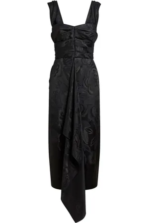 Etro Floral jacquard midi dress