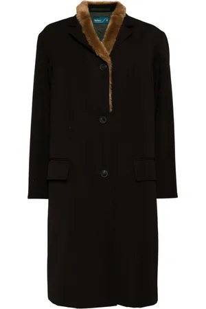 Kolor Faux fur collar coat