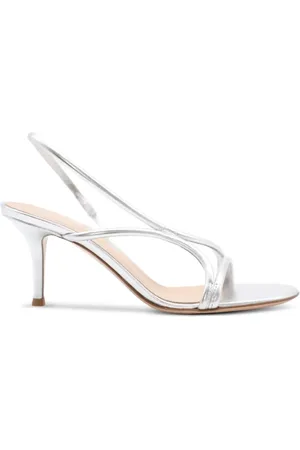 Gianvito Rossi Round-toe leather sandals